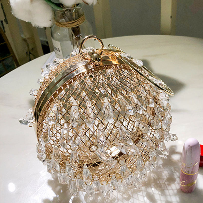 Sacs à main décontractés en patchwork ajouré avec chaînes (3 couleurs)