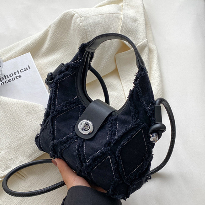 Sacs patchwork unis décontractés (4 couleurs)