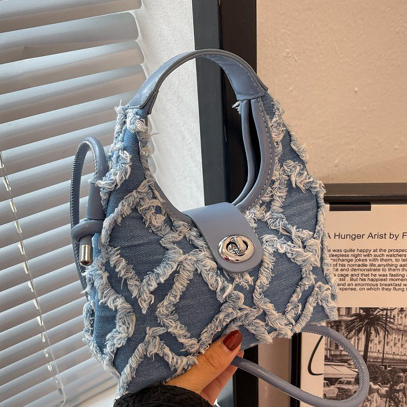 Sacs patchwork unis décontractés (4 couleurs)