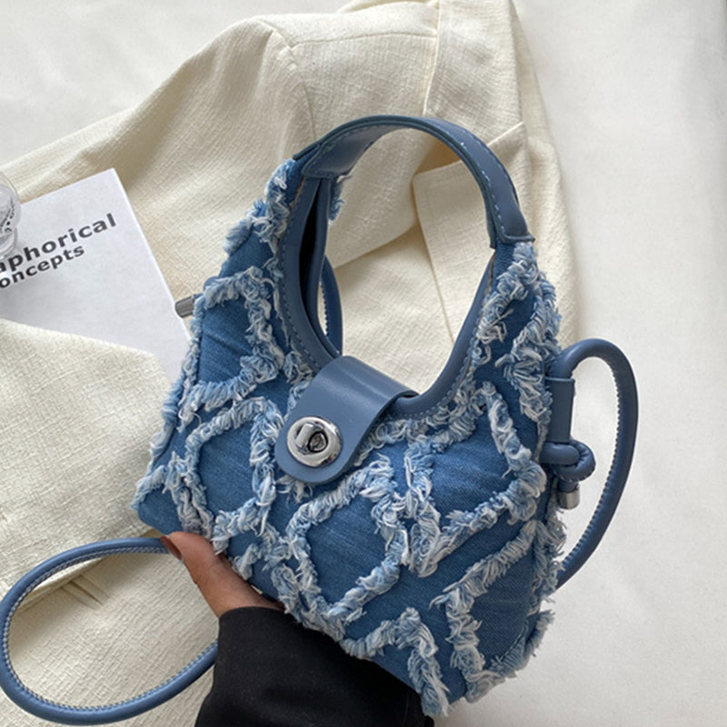 Sacs patchwork unis décontractés (4 couleurs)