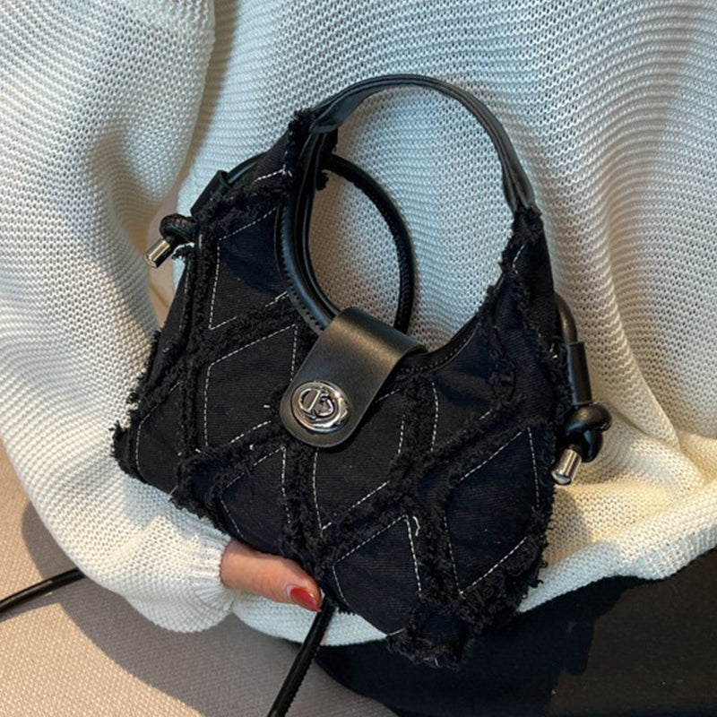 Sacs patchwork unis décontractés (4 couleurs)