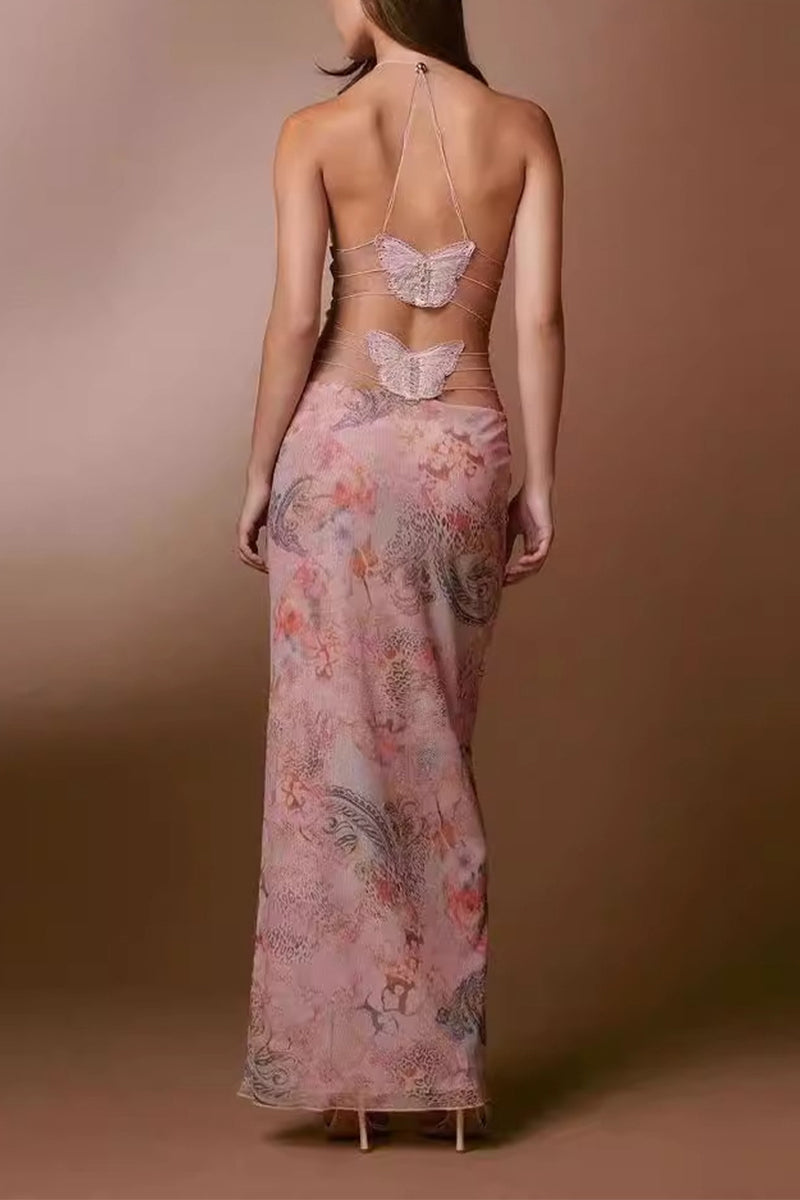 Robes-jupes sexy vintage à motif géométrique, patchwork, en maille, avec col en V, en une seule pièce.