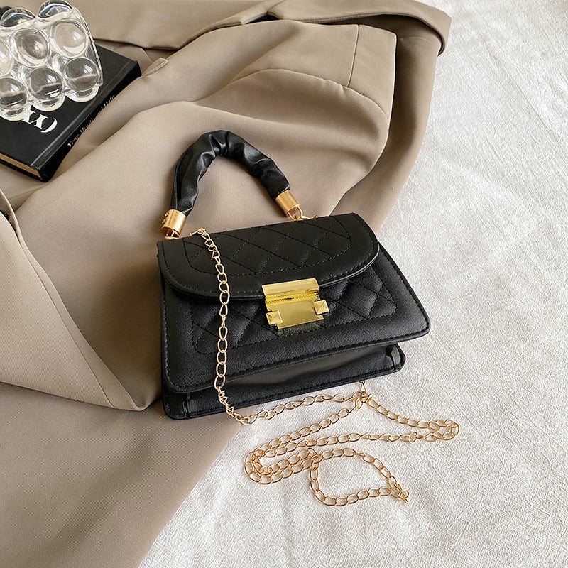 Chaînes décoratives pour sacs en métal massif, simplicité (6 couleurs)