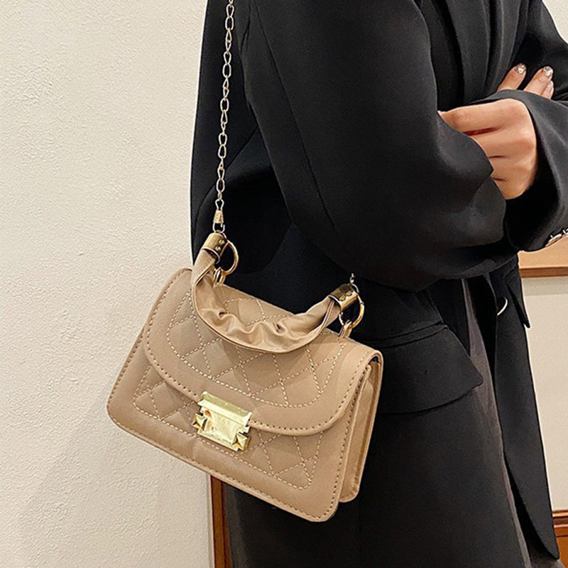 Chaînes décoratives pour sacs en métal massif, simplicité (6 couleurs)