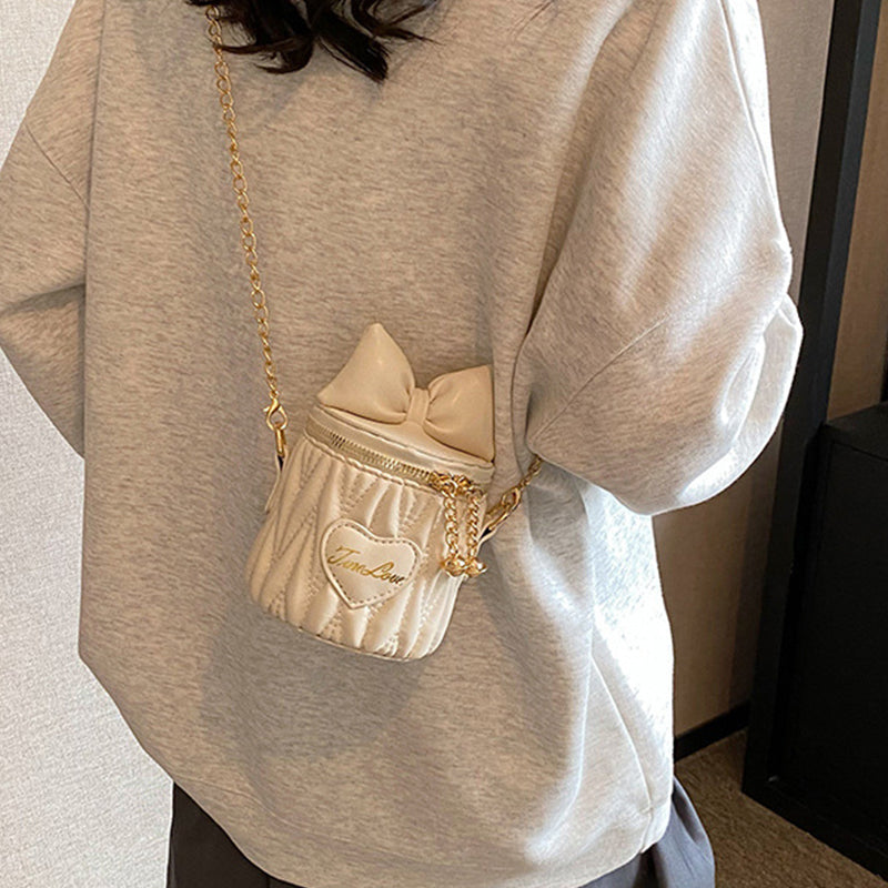 Sac à main Daily Print Patchwork avec nœud (5 couleurs)