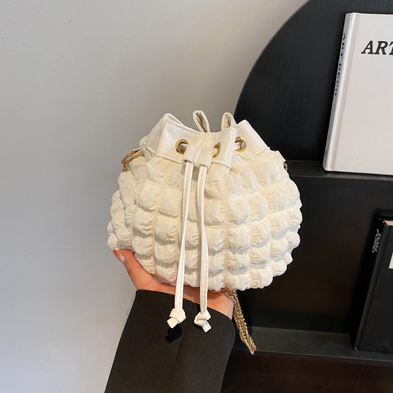 Sacs à main Sweet Daily en chaîne à cordon coulissant uni