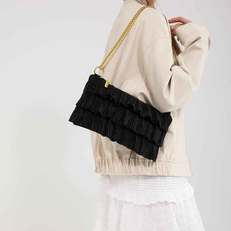 Sacs à fermeture éclair à motifs patchwork unis, doux et pratiques pour tous les jours