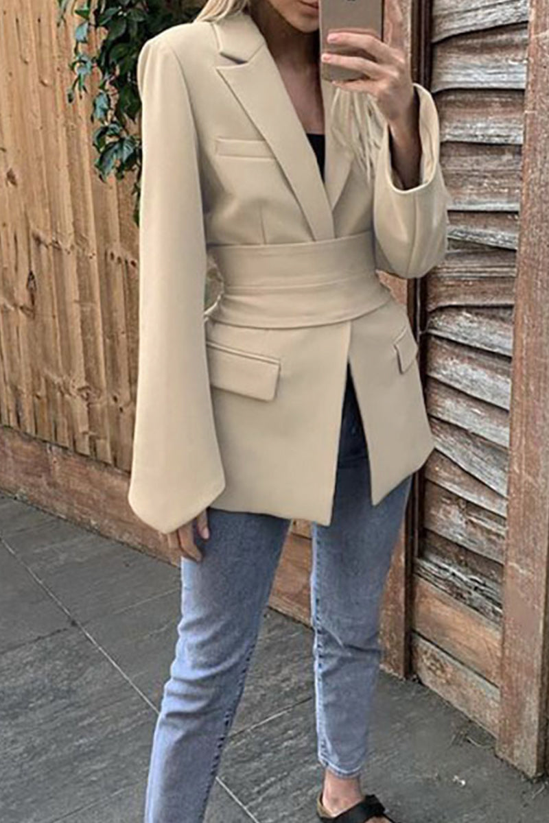 Vêtements d'extérieur décontractés à porter au quotidien, style patchwork, col montant (4 couleurs)