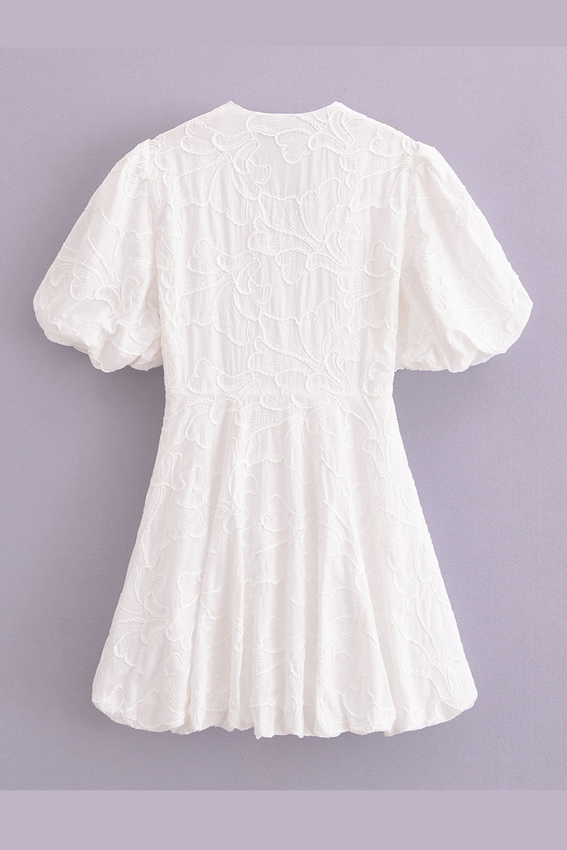 Robe décontractée, rayée, à col en V, style A, manches courtes, pour tous les jours.