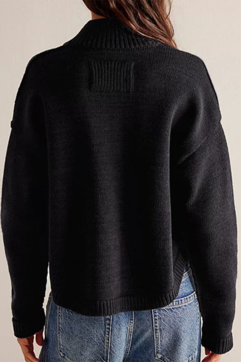 Vêtements d'extérieur décontractés, couleur unie, boutons, col mandarin (4 couleurs)