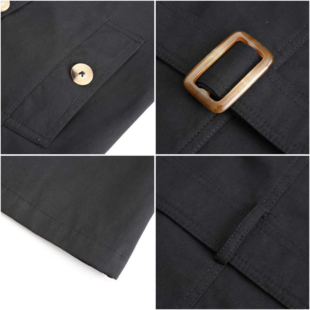 Cotton Long Sleeve Windbreaker Jacket