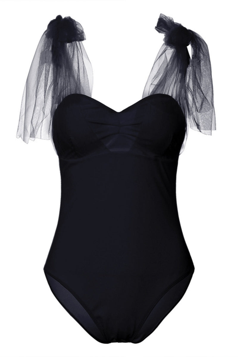 Sexy Patchwork Backless Belted Swimwears (With Paddings)(4 Colors)