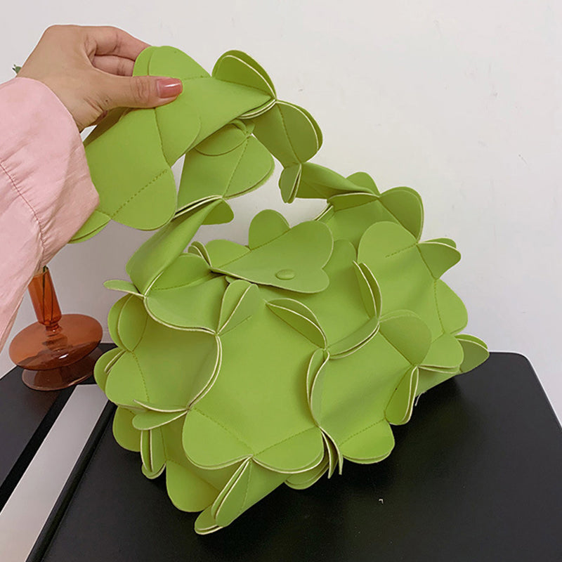 Sacs à fermeture éclair décontractés, doux, unis, avec appliqués et patchwork (3 couleurs)