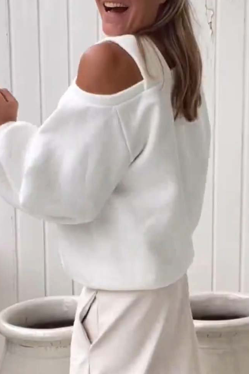 Sweats à capuche décontractés à col asymétrique (4 couleurs)