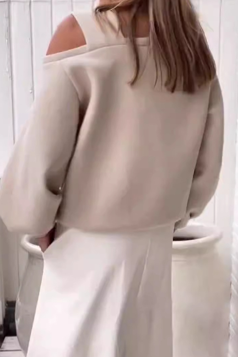 Sweats à capuche décontractés à col asymétrique (4 couleurs)