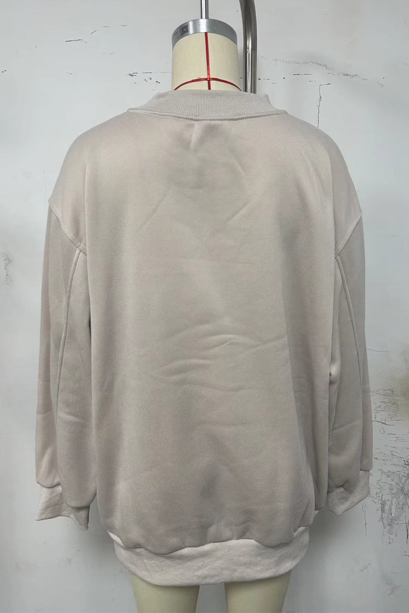 Sweats à capuche décontractés à col en V et patchwork pour tous les jours