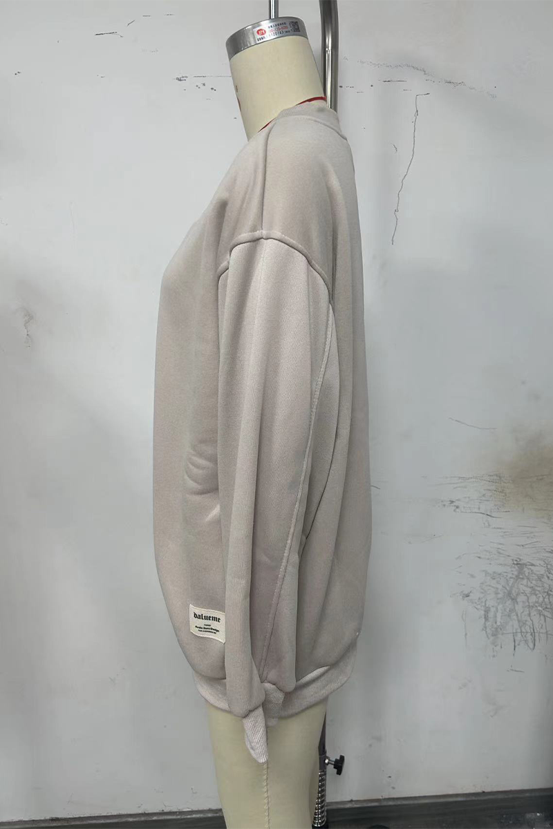 Sweats à capuche décontractés à col en V et patchwork pour tous les jours