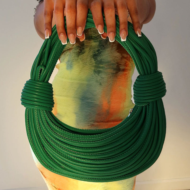 Sacs à fermeture éclair dépareillés à motifs unis, style décontracté, pour tous les jours (3 couleurs)