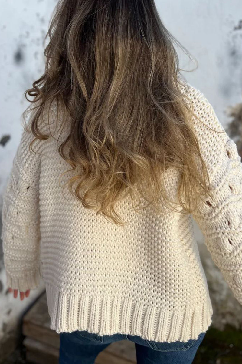 Vêtements d'extérieur décontractés en tissu uni à col en V (5 couleurs)