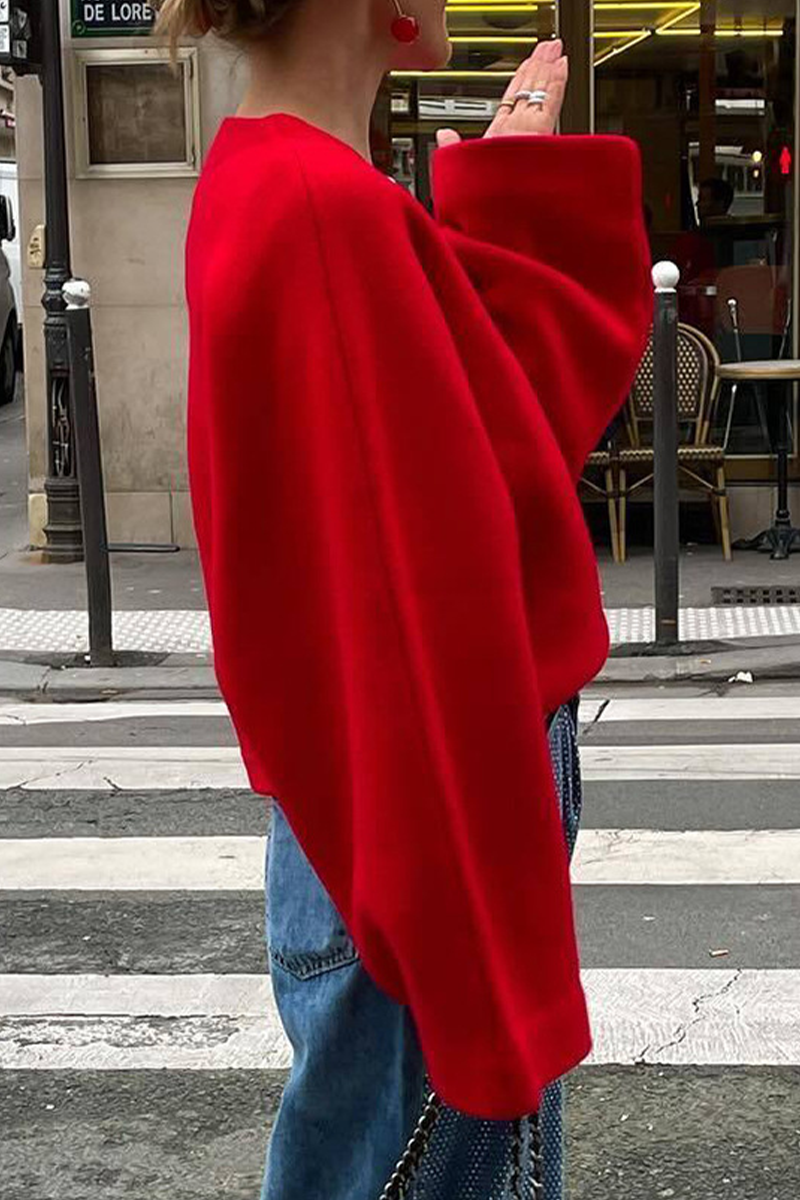 Vêtements d'extérieur décontractés, style streetwear, col en V, couleur unie.