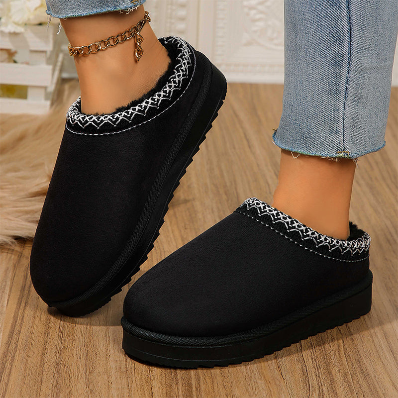 Chaussures confortables et fermées au contraste quotidien (4 couleurs)