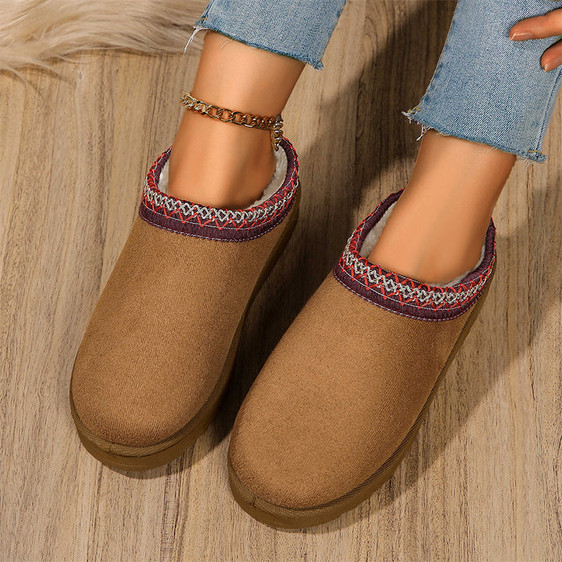 Chaussures confortables et fermées au contraste quotidien (4 couleurs)