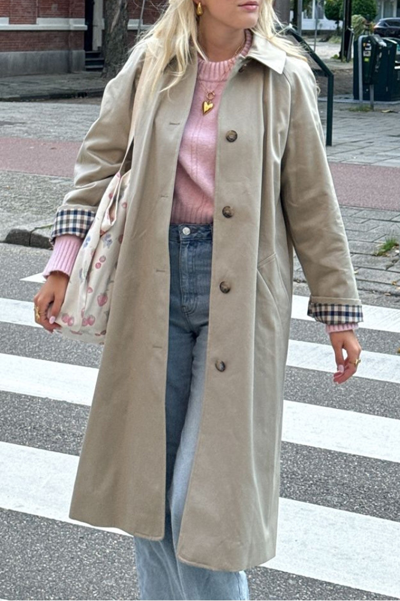 Vêtements d'extérieur décontractés, style streetwear, col boutonné (3 couleurs)