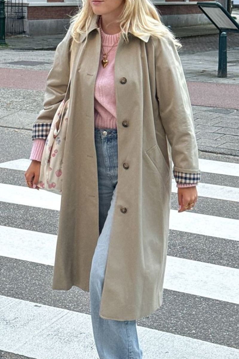 Vêtements d'extérieur décontractés, style streetwear, col boutonné (3 couleurs)