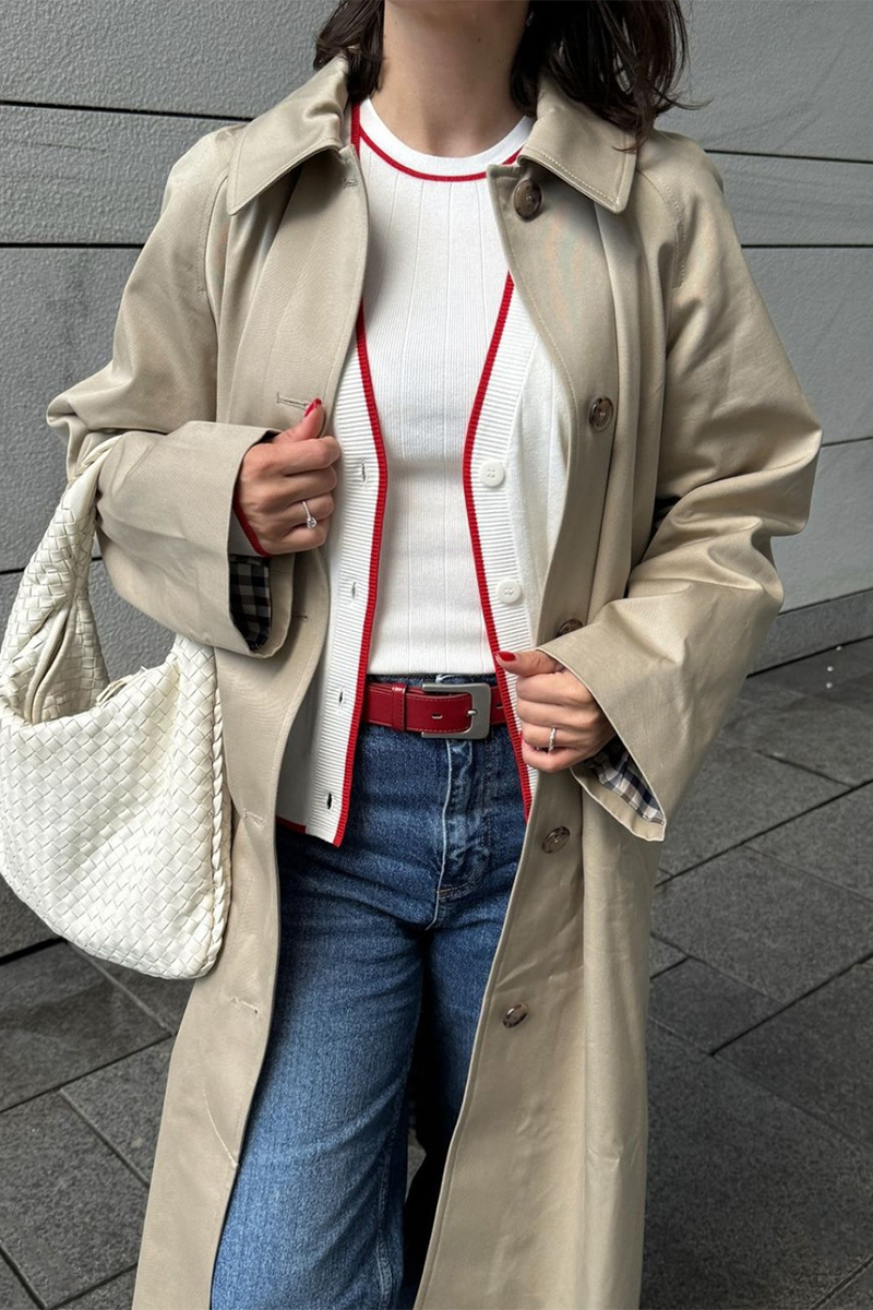 Vêtements d'extérieur décontractés, style streetwear, col boutonné (3 couleurs)