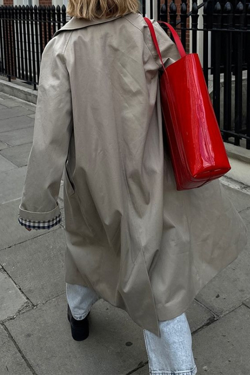 Vêtements d'extérieur décontractés, style streetwear, col boutonné (3 couleurs)