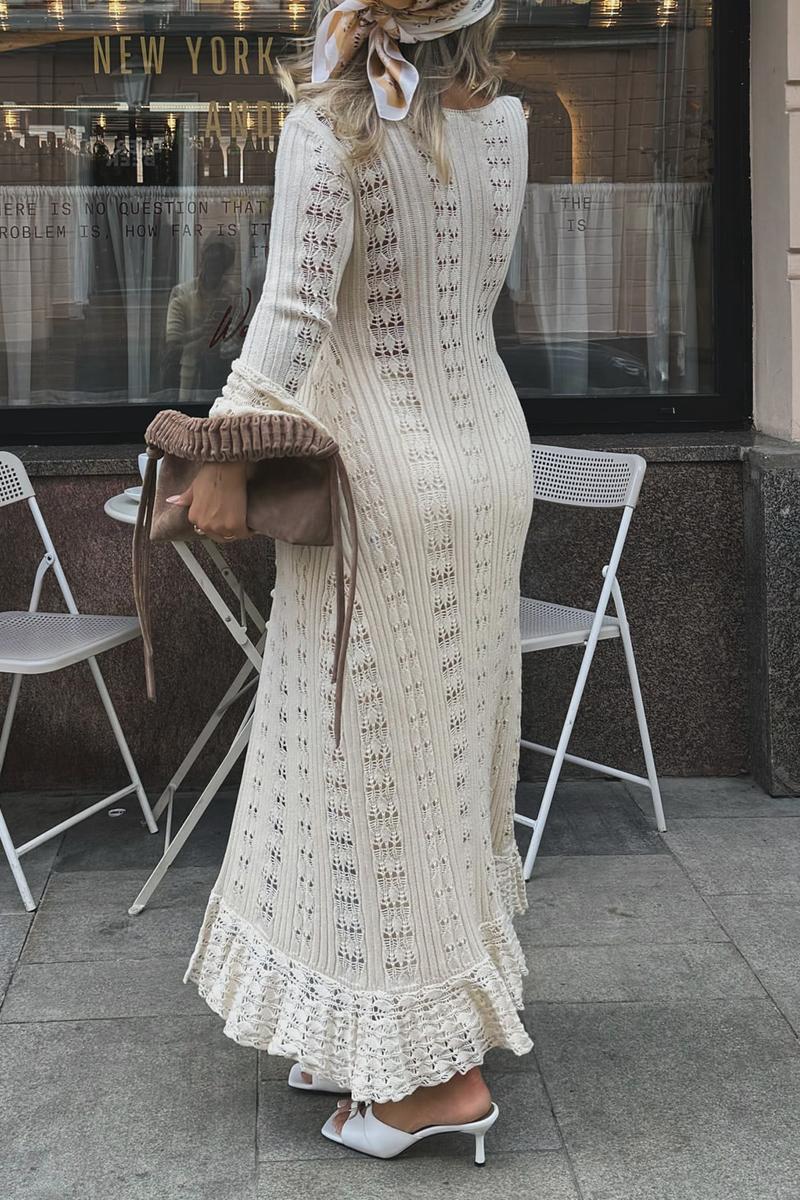 Vêtements d'extérieur sexy à col en V, avec volants et boutons découpés.