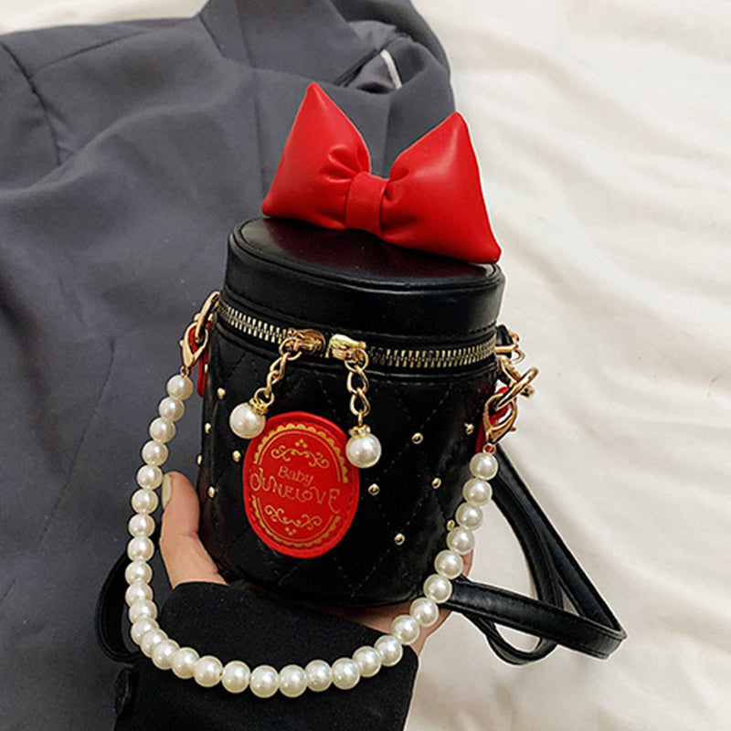 Sacs à main décontractés à porter au quotidien, ornés de nœuds, de patchwork et de perles, avec fermeture éclair.