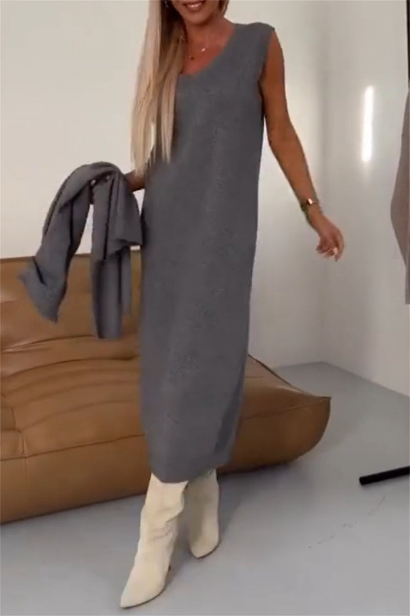 Ensemble deux pièces décontracté, col montant, manches longues (6 couleurs)