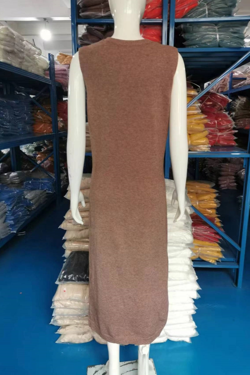 Ensemble deux pièces décontracté, col montant, manches longues (6 couleurs)