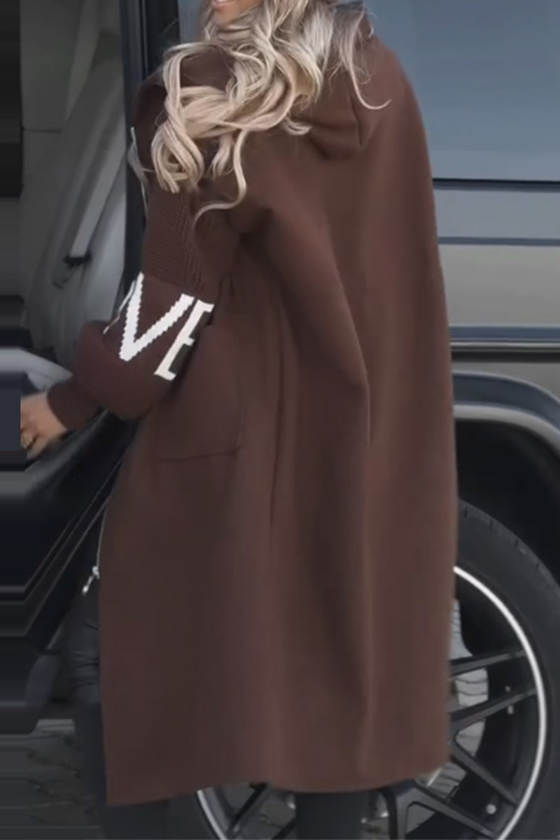 Vêtements d'extérieur à capuche, style décontracté, avec poches, patchwork et contrastes (7 couleurs)