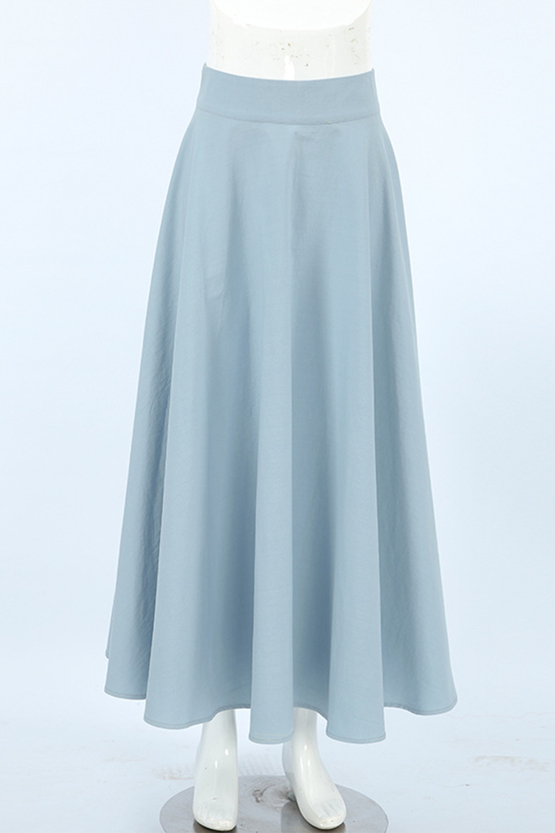 Casual Street Daily Patchwork Zipper Loose High Waist Type A Bottoms