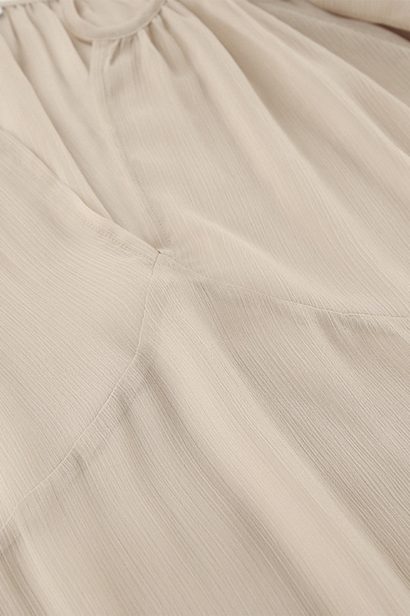 Robes A-line sexy à col en V et volants, transparentes.