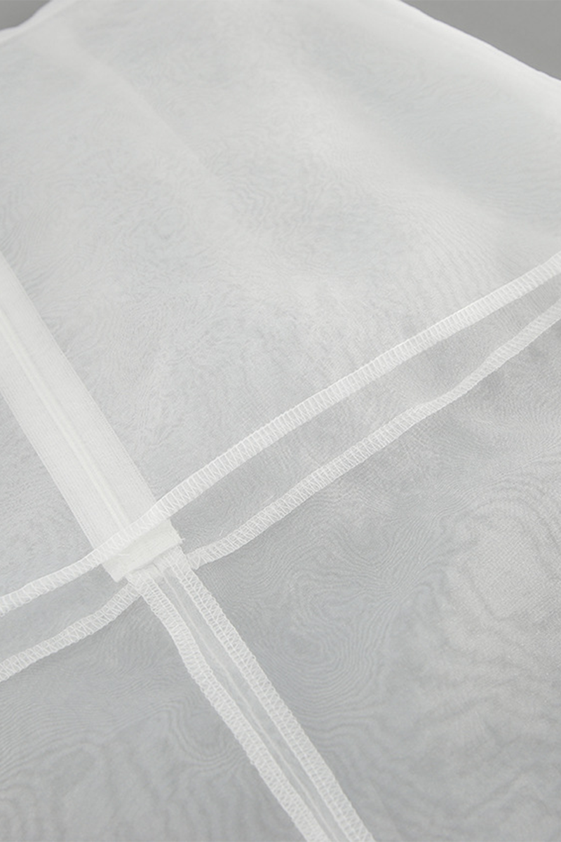 Sexy See-Through Zipper High Waist Type A Bottoms