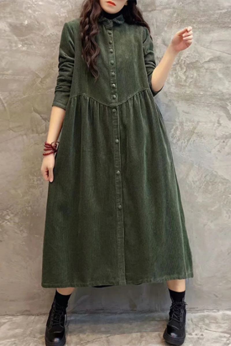 Vêtements d'extérieur décontractés à col rabattu avec poche et boucle (4 couleurs)