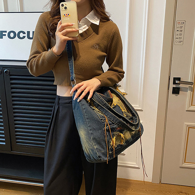 Sacs à fermeture éclair à aspect vieilli (Daily Distressed Zipper Bags)