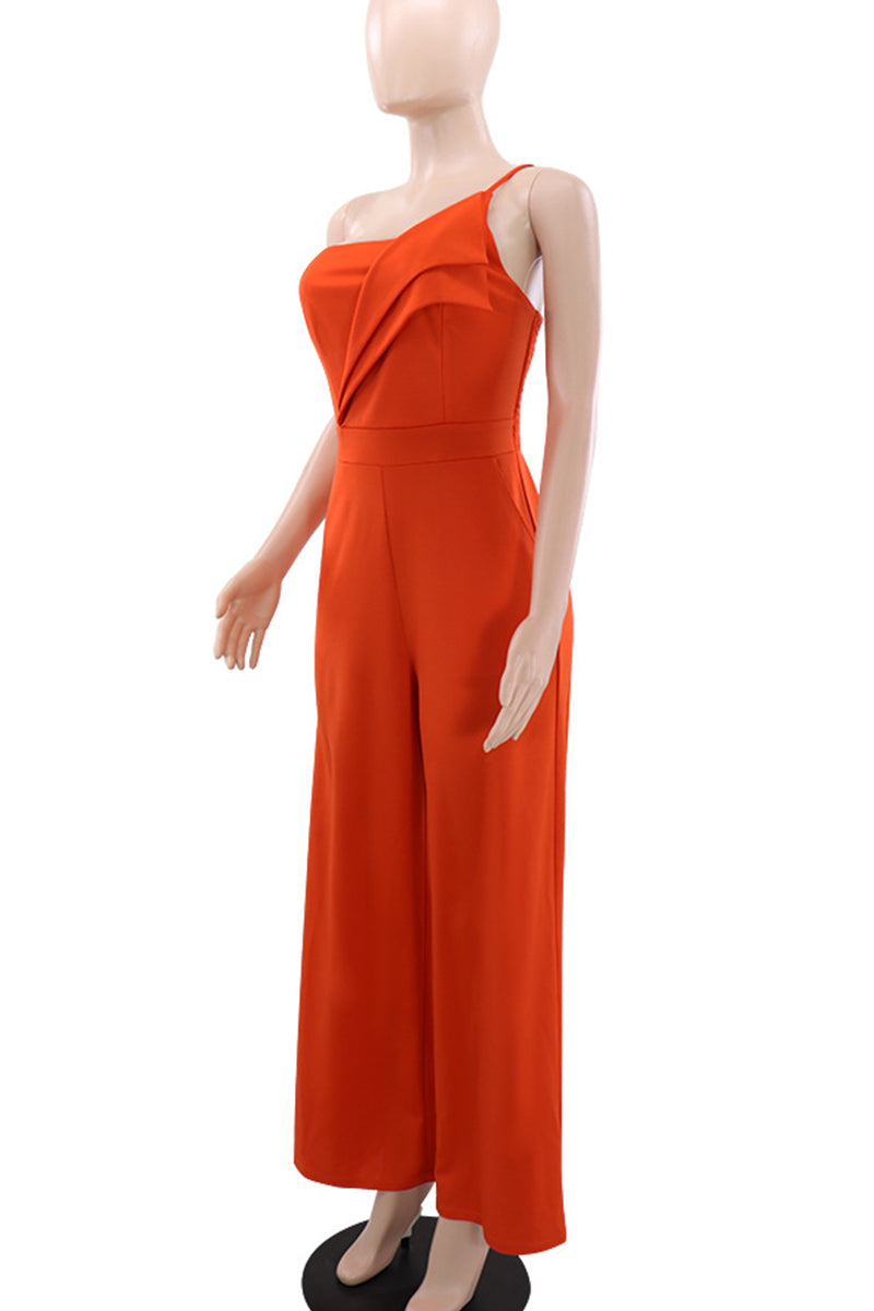 Combinaisons décontractées patchwork, dos nu, bretzelles spaghetti, amples.