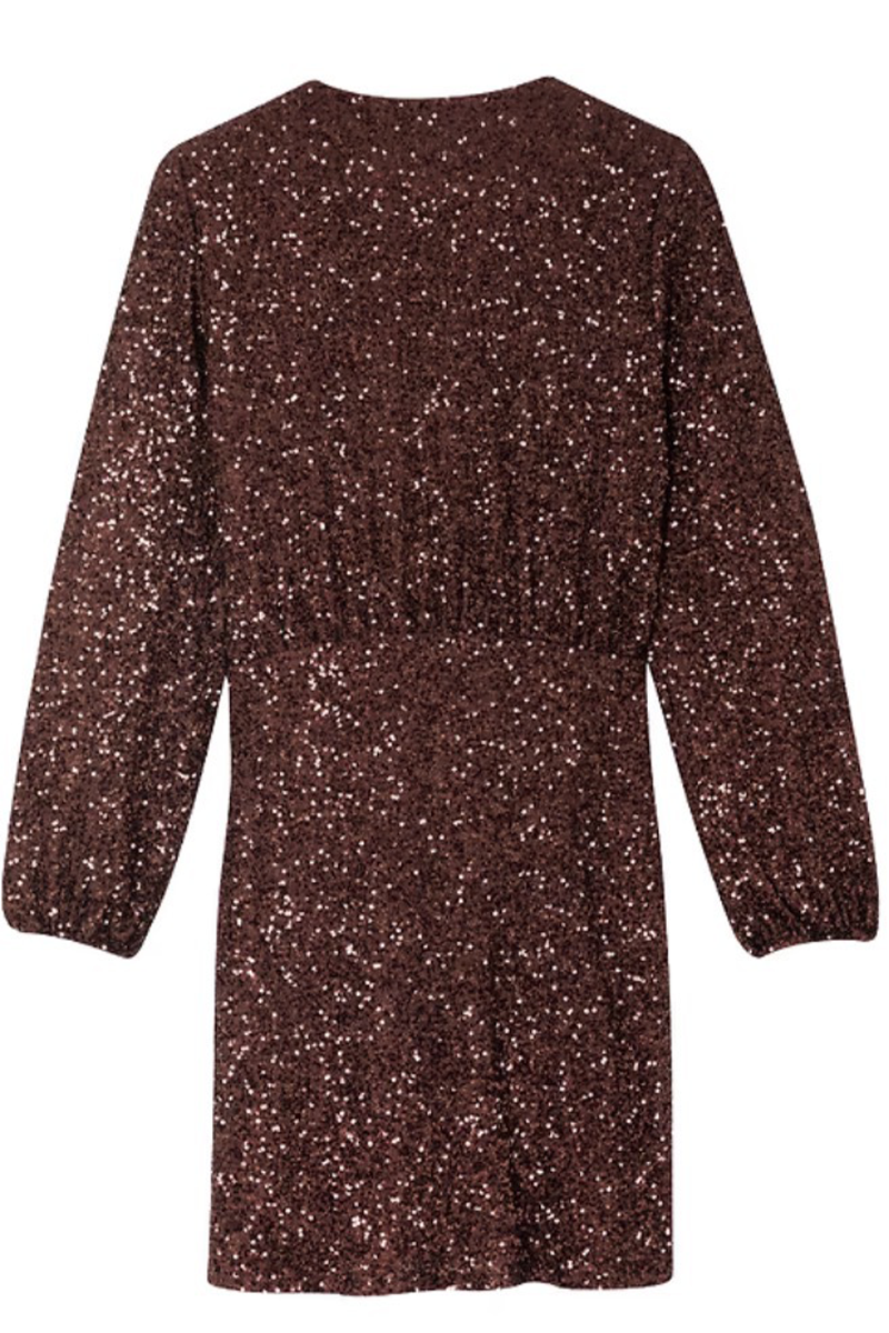 Robes Sexy en Dentelle à Volants et Décolleté en V (4 Couleurs)