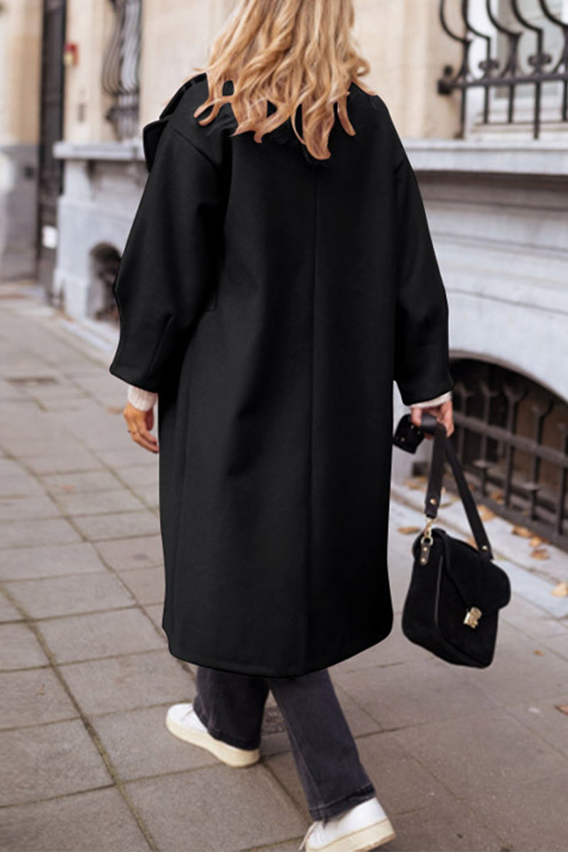 Vêtements d'extérieur décontractés à porter au quotidien, avec poches, boutons et col montant.