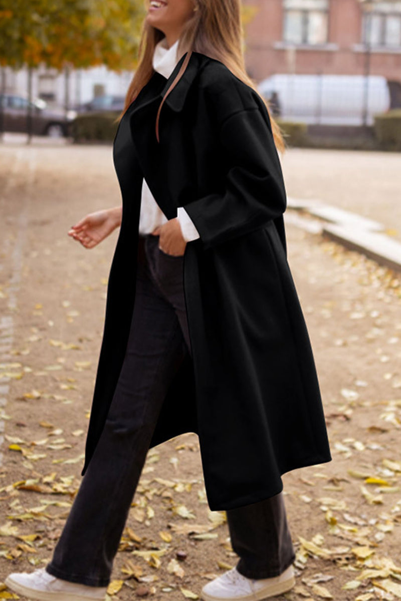 Vêtements d'extérieur décontractés à porter au quotidien, avec poches, boutons et col montant.