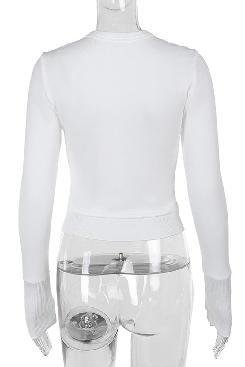 Vêtements d'extérieur décontractés à porter au quotidien, col rond et boutons.