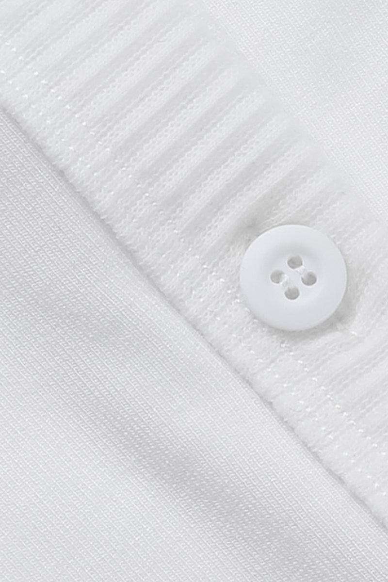 Vêtements d'extérieur décontractés à porter au quotidien, col rond et boutons.