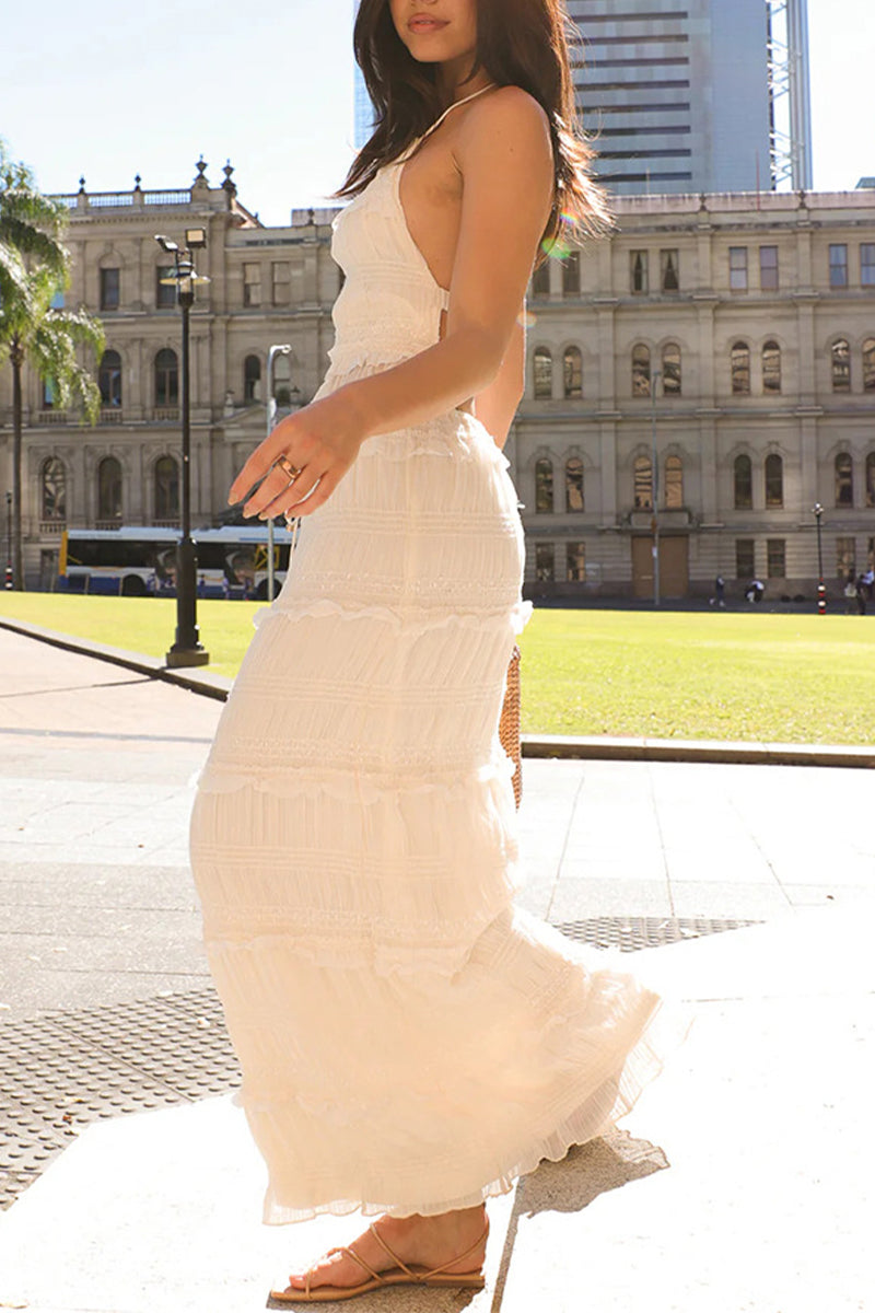 Sexy Schnür-Halter-Top, ärmellos, zweiteilig (4 Farben)