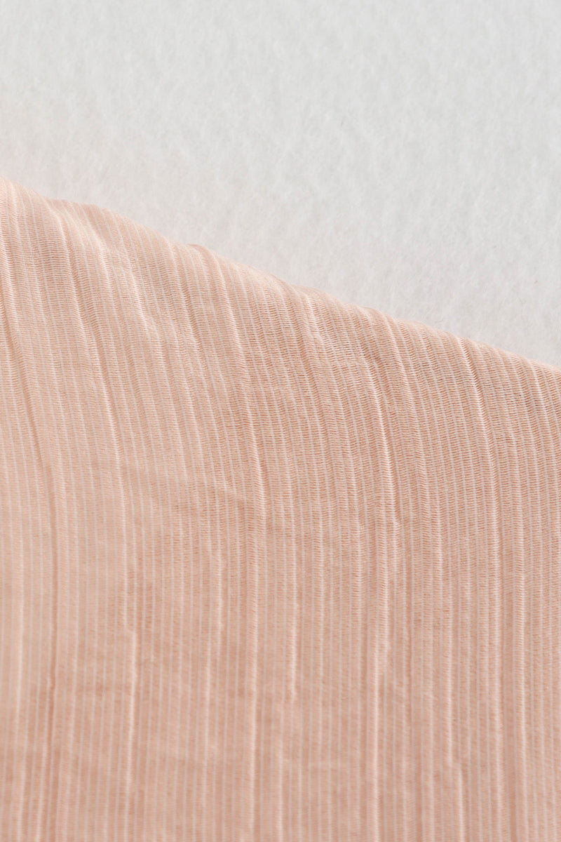 Casual Solid Color Lace Up O Neck Blouses