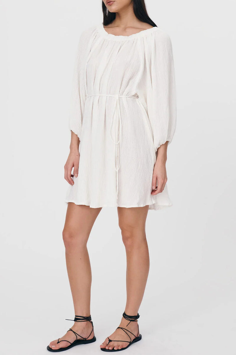 Sexy Schnürkleider mit Raffung, schulterfrei und langen Ärmeln