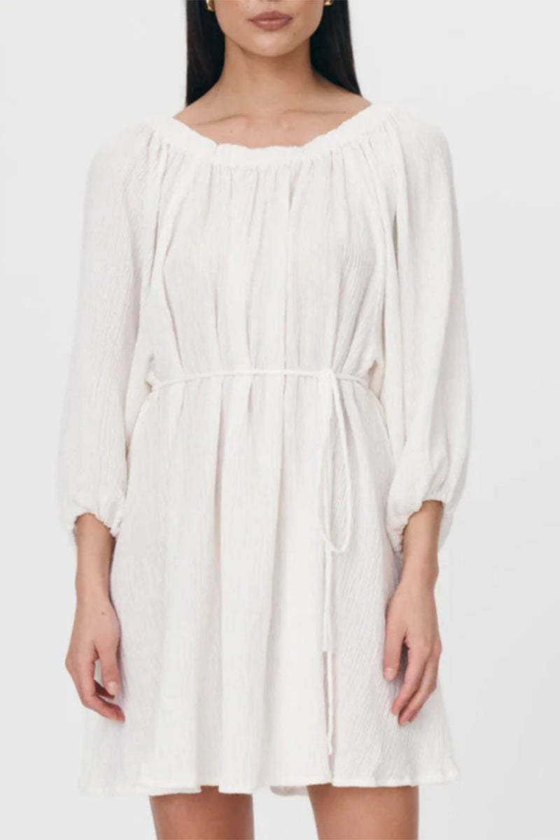 Sexy Schnürkleider mit Raffung, schulterfrei und langen Ärmeln